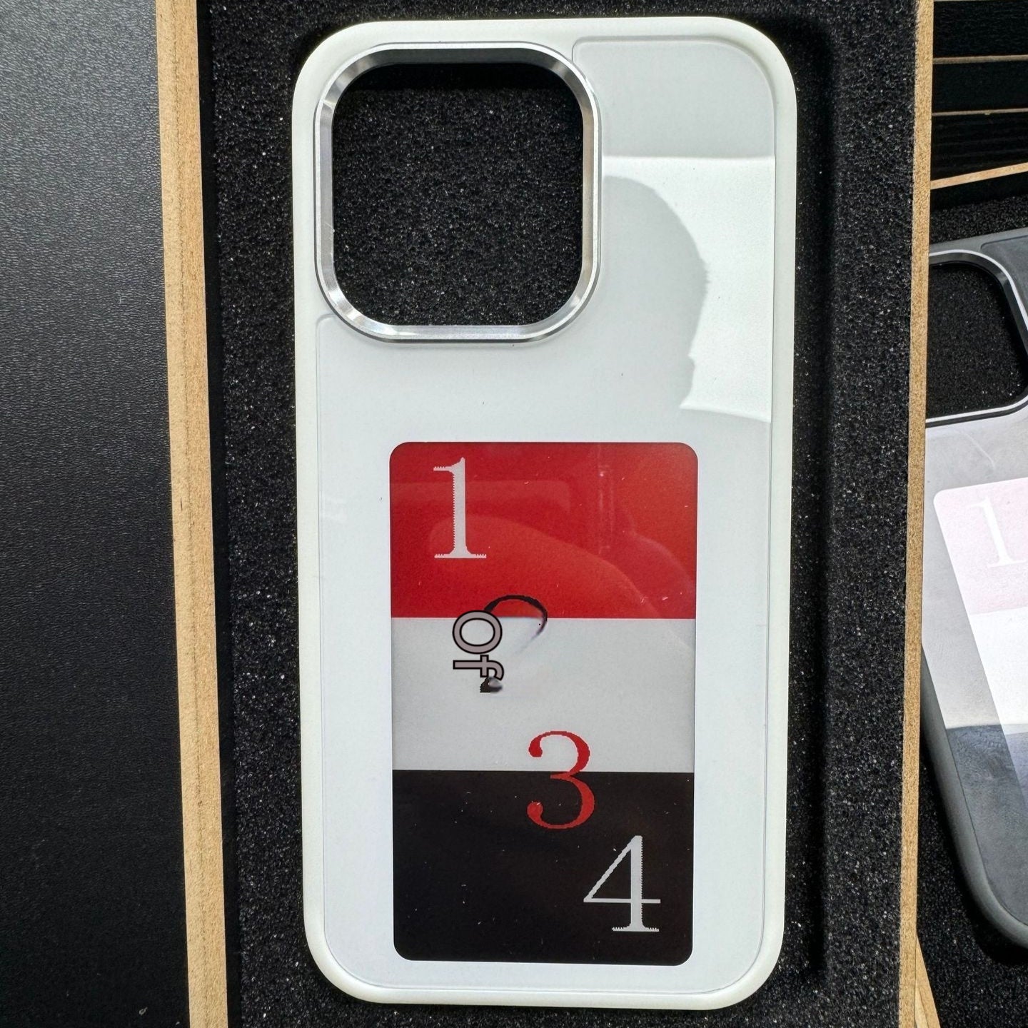NFC smart display iPhone Luxury case