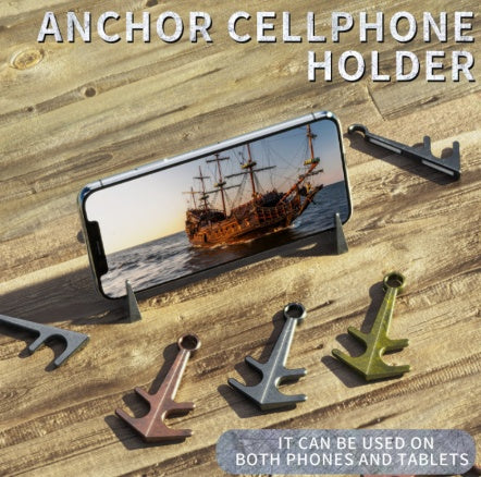 Anchor cell phone holder