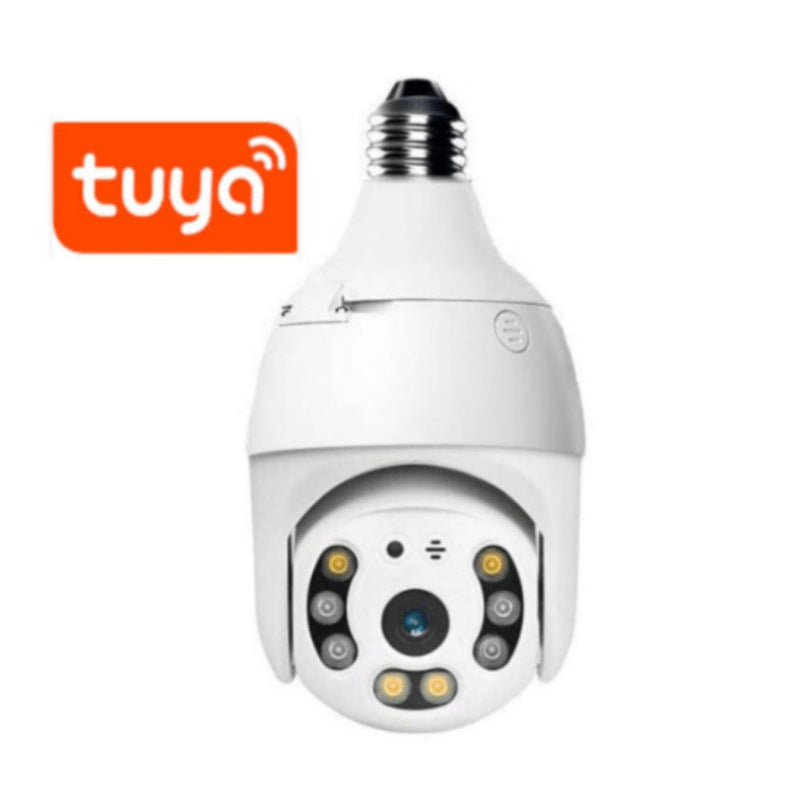 Tuya Smart Wide Voltage 110V-220V Wifi Ball Machine Indoor Lamp Head Surveillance Camera