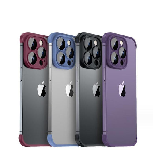 Luxury Shockproof Soft Silicone Case For iPhone 12, 13,14, 15 Pro Max