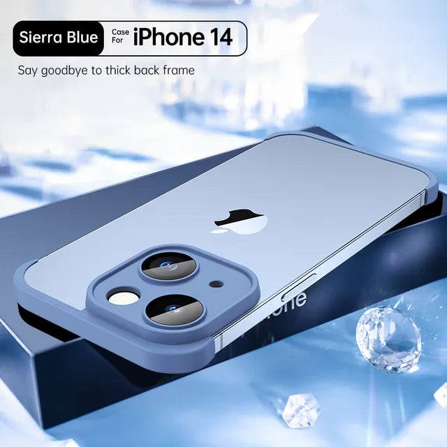 Luxury Shockproof Soft Silicone Case For iPhone 12, 13,14, 15 Pro Max