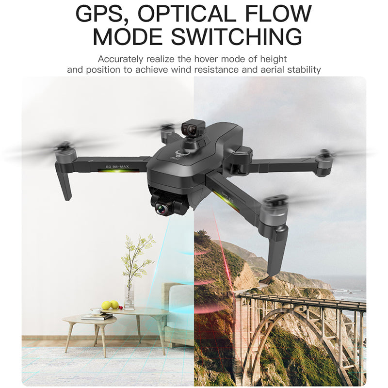 Beast 3 UAV SG906MAX Obstacle Avoidance 3-Axis Gimbal Remote Control Aerial Photography Quadcopter