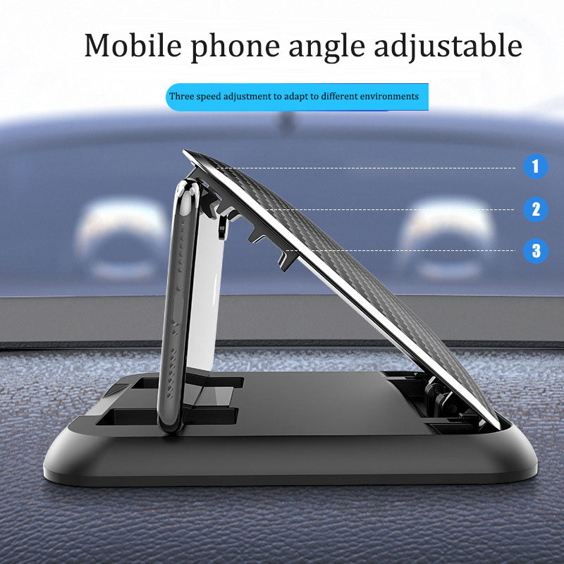 In Car Mobile carbon fiber phone holder-compatible with most Smart Phones