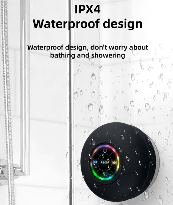 Waterproof Bathroom Portable Bluetooth Speaker