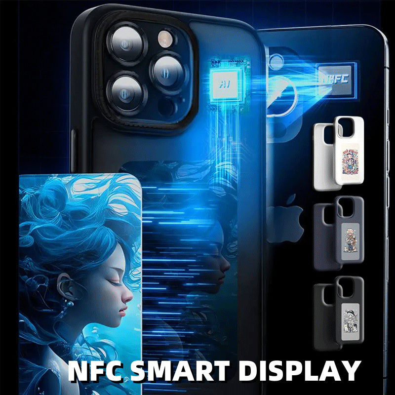 NFC smart display iPhone Luxury case